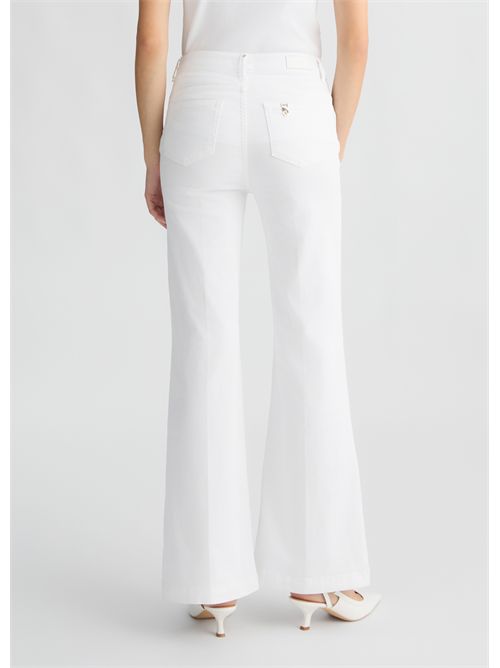 pants woman white LIU JO | WA5459T4033/11111